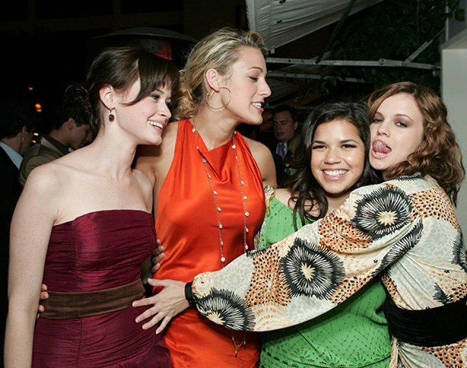 Alexis Bledel, Blake Lively, America Ferrera & Amber Tamblyn