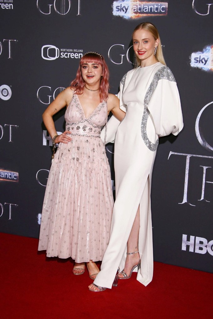 Maisie Williams & Sophie Turner