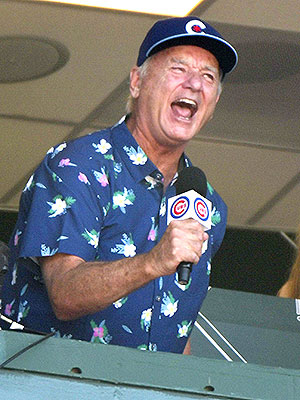 Bill Murray Sings Cubs Ball Game