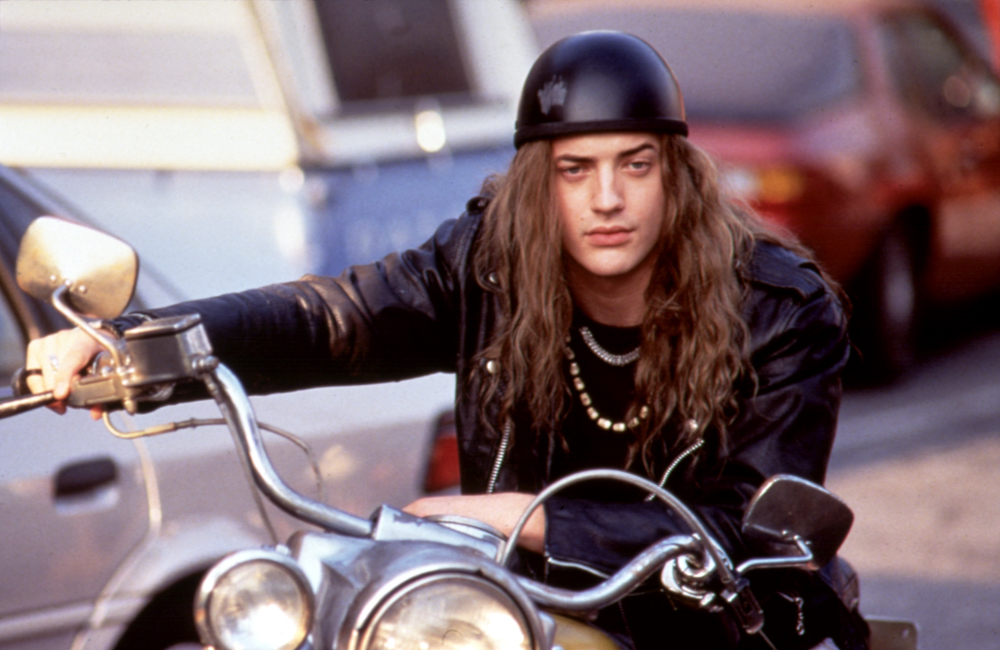 Editorial use only. No book cover usage.
Mandatory Credit: Photo by Moviestore/Shutterstock (1546486a)
Airheads,  Brendan Fraser
Film and Television