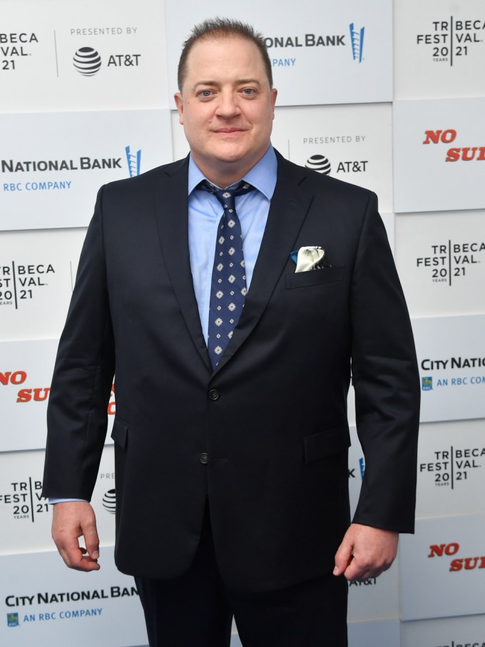 Brendan Fraser in 2021