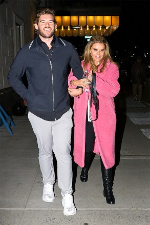 Maria Shriver and her son Christopher Schwarzenegger were spotted arm-in-arm while taking a walk in NYC

Pictured: Christopher Schwarzenegger,Maria Shriver
Ref: SPL5275684 171121 NON-EXCLUSIVE
Picture by: Felipe Ramales / SplashNews.com

Splash News and Pictures
USA: +1 310-525-5808
London: +44 (0)20 8126 1009
Berlin: +49 175 3764 166
photodesk@splashnews.com

World Rights