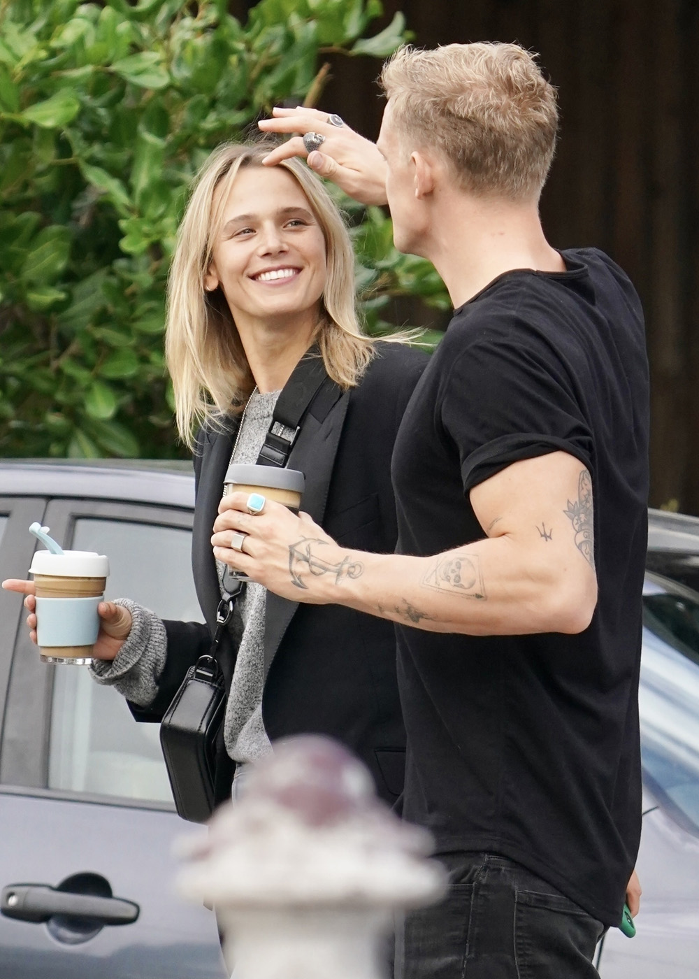 Gold Coast, AUSTRALIA  - *EXCLUSIVE*  - Cody Simpson and his girlfriend Marloes Stevens have coffee together.

Pictured: Cody Simpson, Marloes Stevens

BACKGRID USA 2 JUNE 2021 

BYLINE MUST READ: Backgrid AU / BACKGRID

USA: +1 310 798 9111 / usasales@backgrid.com

UK: +44 208 344 2007 / uksales@backgrid.com

*UK Clients - Pictures Containing Children
Please Pixelate Face Prior To Publication*