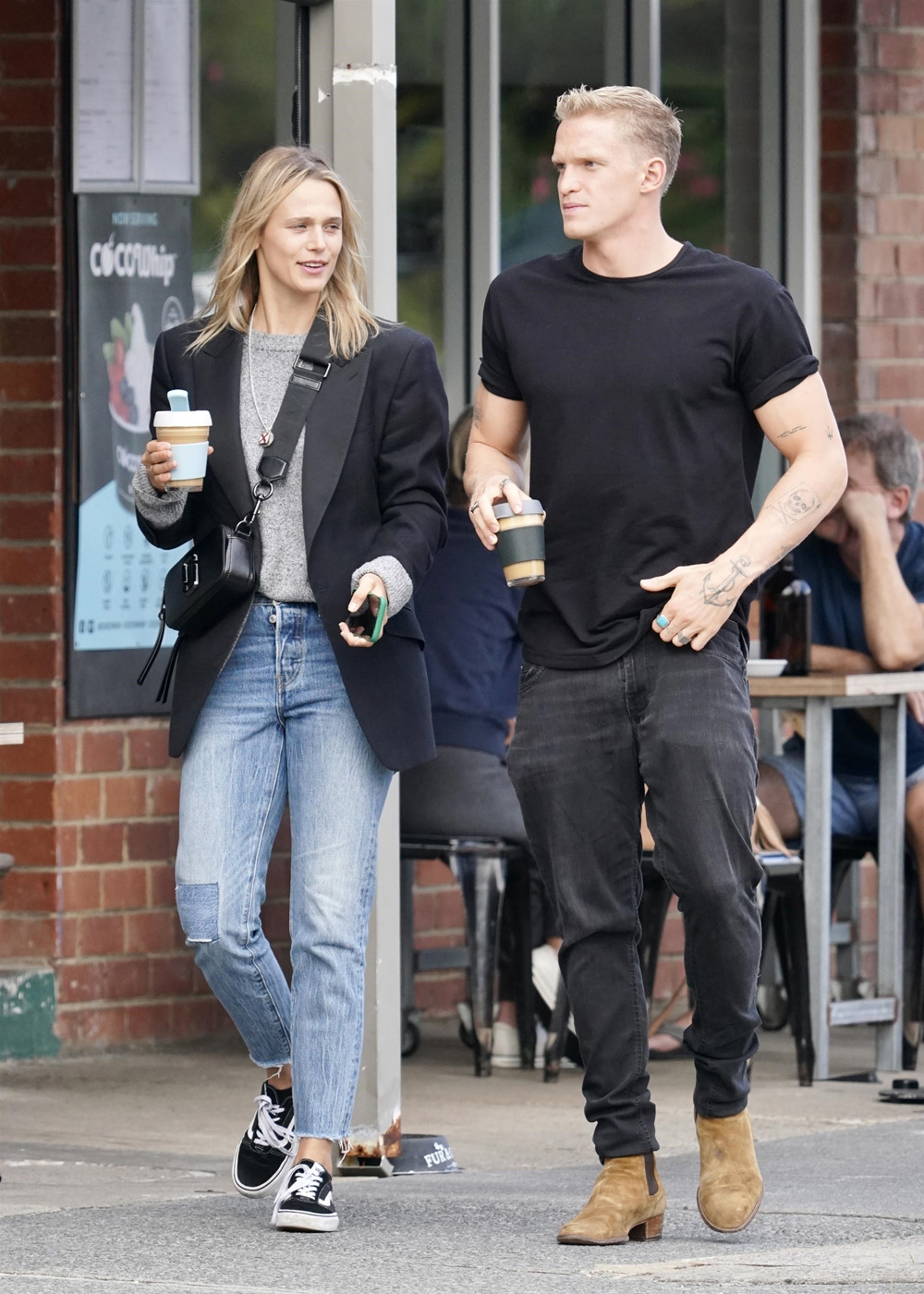 Gold Coast, AUSTRALIA  - *EXCLUSIVE*  - Cody Simpson and his girlfriend Marloes Stevens have coffee together.

Pictured: Cody Simpson, Marloes Stevens

BACKGRID USA 2 JUNE 2021 

BYLINE MUST READ: Backgrid AU / BACKGRID

USA: +1 310 798 9111 / usasales@backgrid.com

UK: +44 208 344 2007 / uksales@backgrid.com

*UK Clients - Pictures Containing Children
Please Pixelate Face Prior To Publication*