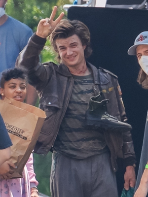 Joe Keery in Stranger Things 4