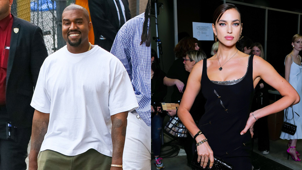 Kanye West and Irina Shayk