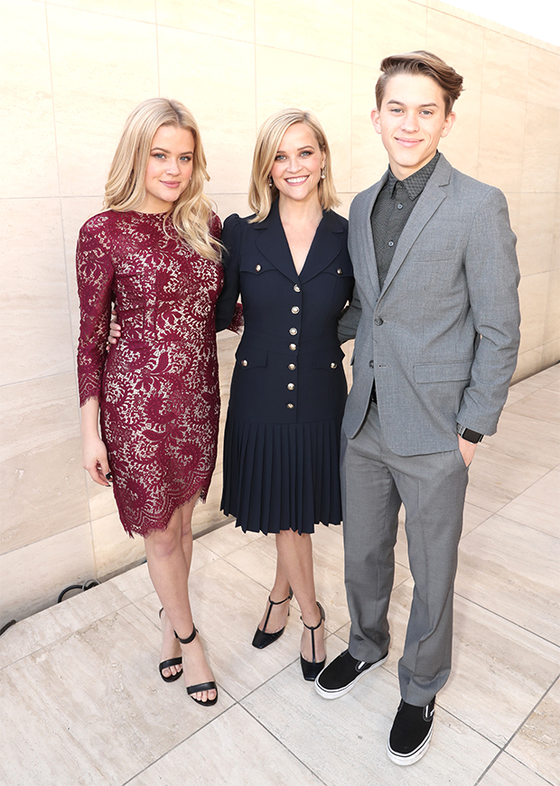 Reese Witherspoon with daughter Ava and son Deacon