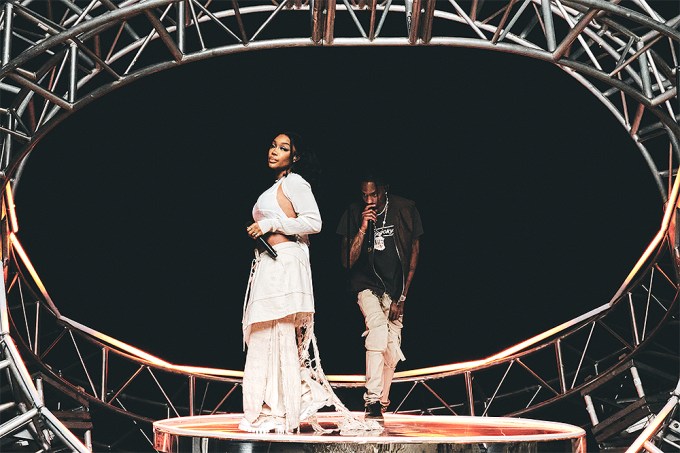 SZA and Travis Scott