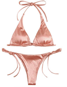 Soly Hux metallic bikini