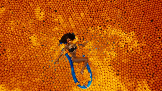 Teyana Taylor for CIROC Summer Citrus