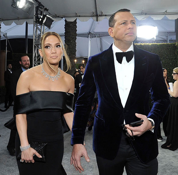 Jennifer Lopez and Alex Rodriguez