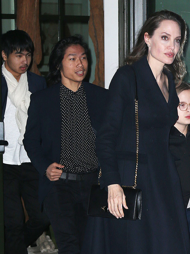 angelina jolie and her kids