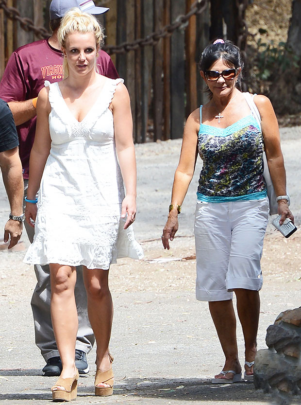 Britney and Lynne Spears