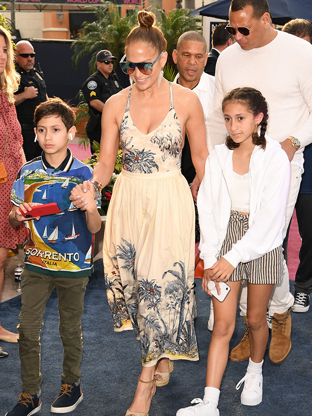 Jennifer Lopez Kids Pics 