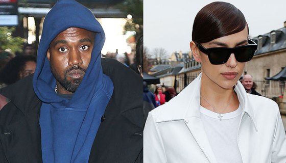 Kanye West & Irina Shayk