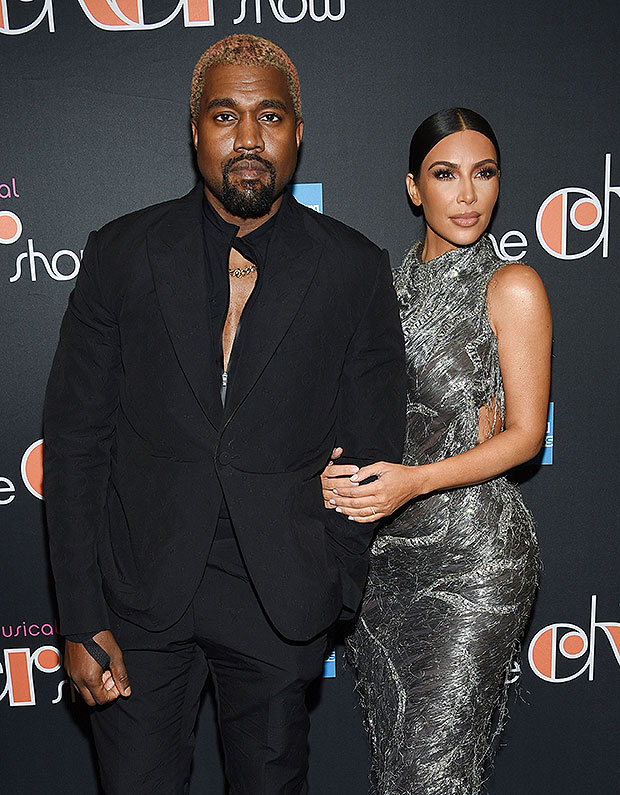 Kim Kardashian and Kanye West 