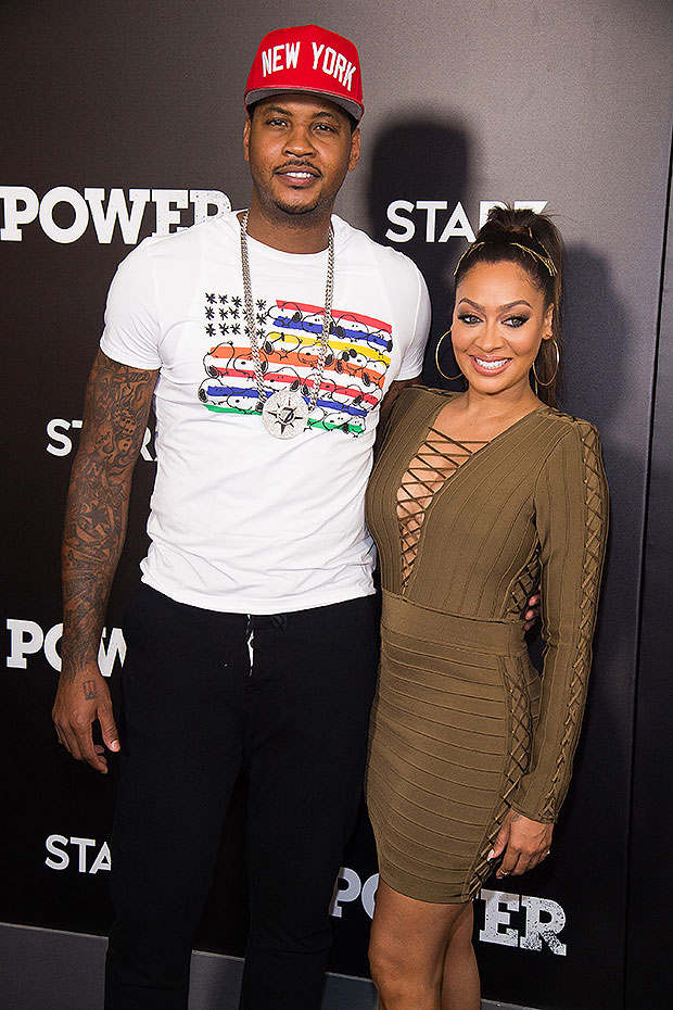 la la and carmelo anthony