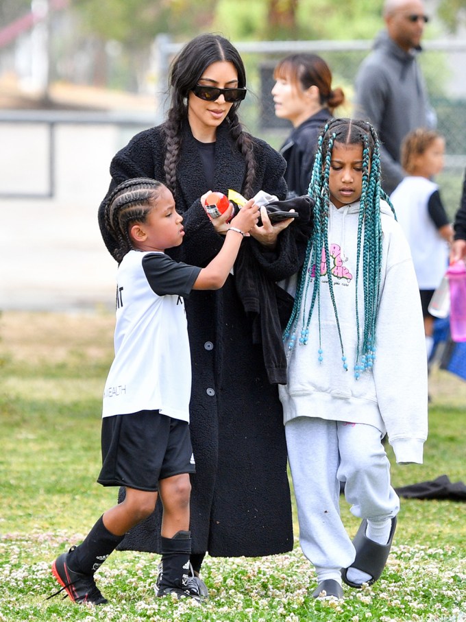 North West’s Green Braids