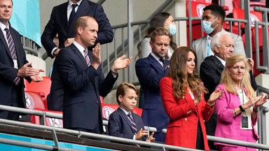 Prince William, Prince George and Kate Middleton