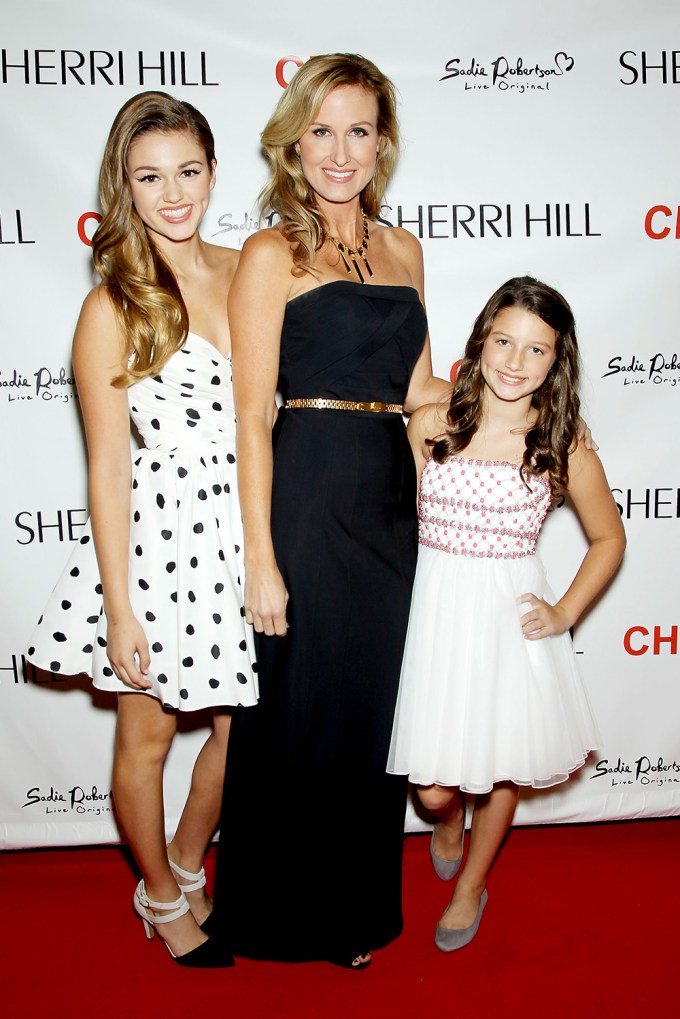 Korie Robertson With Sadie & Bella