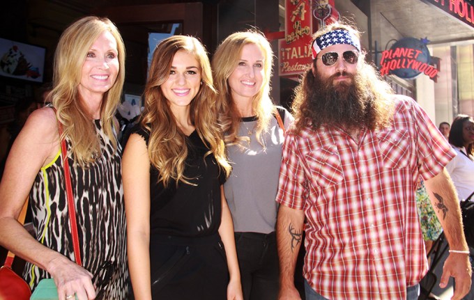 Willie & Korie Robertson With Sadie Robertson