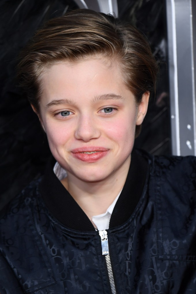 Shiloh Jolie-Pitt At ‘Maleficent: Mistress of Evil’ London Premiere