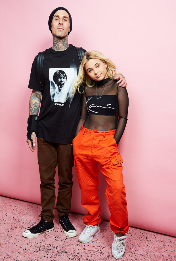 Travis Barker & daughter Alabama