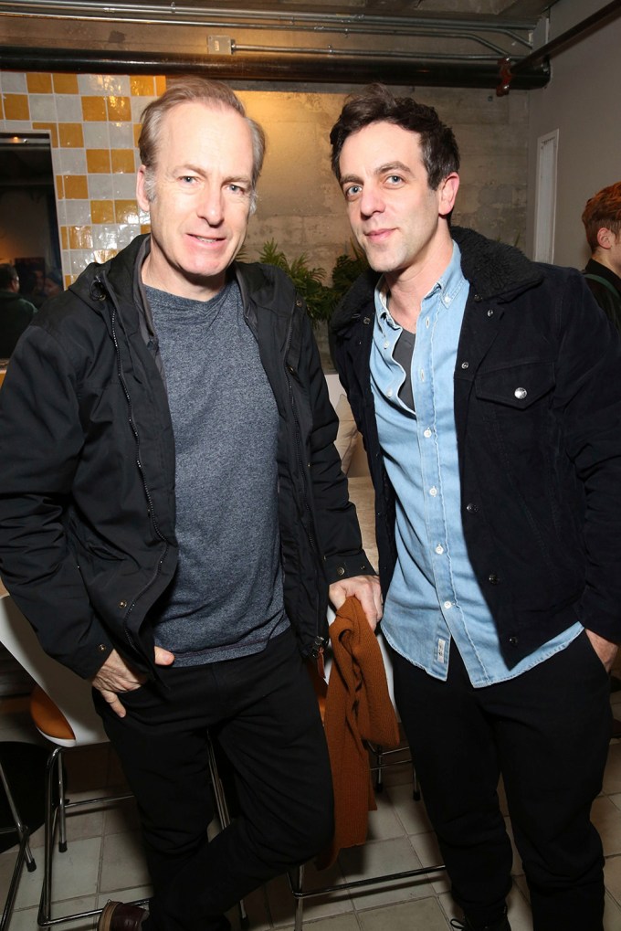 Bob Odenkirk and BJ Novak in 2019