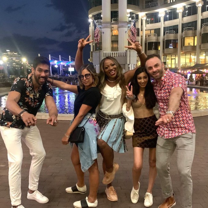 Bershan Shaw, Amrit Kapai and Nick Kouchoukos