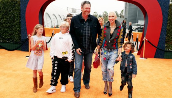 Gwen Stefani and Blake Shelton