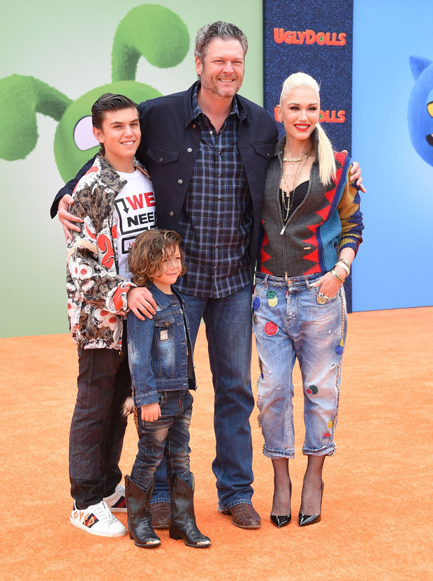 Gwen Stefani and Blake Shelton.