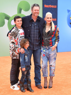 Gwen Stefani and Blake Shelton.