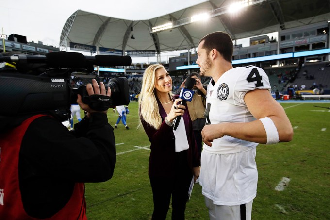 Melanie Collins interviews Derek Carr