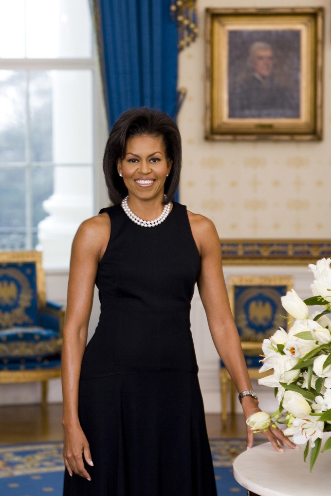 Michelle Obama’s Official Portrait as First Lady