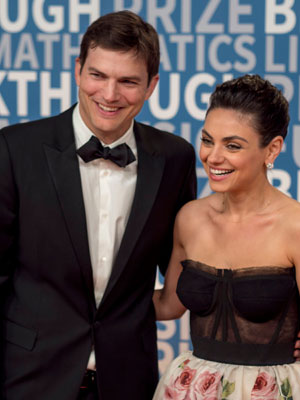 ashton kutcher and mila kunis