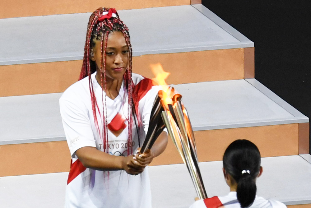 Naomi Osaka Debuts Red Hair Olympics SS