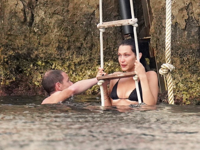 Bella Hadid & Marc Kalman Swim