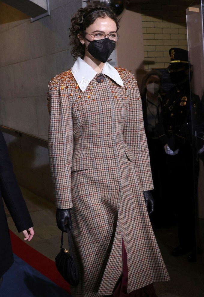 Ella Emhoff In Miu Miu At The 2021 Presidential Inauguration