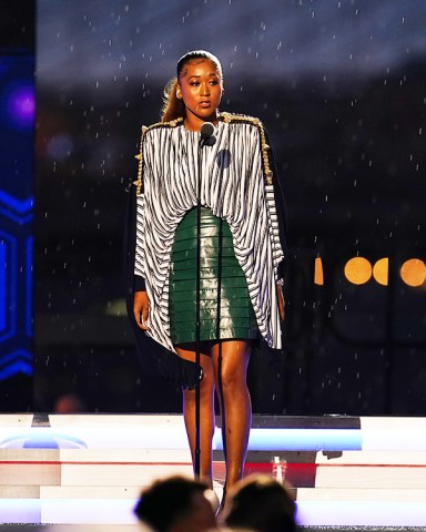 New York, NY - July 10, 2021 - The Rooftop at Pier 17: Naomi Osaka during the 2021 ESPYS presented by Capital One.(Photo by Joe Faraoni / ESPN Images)
