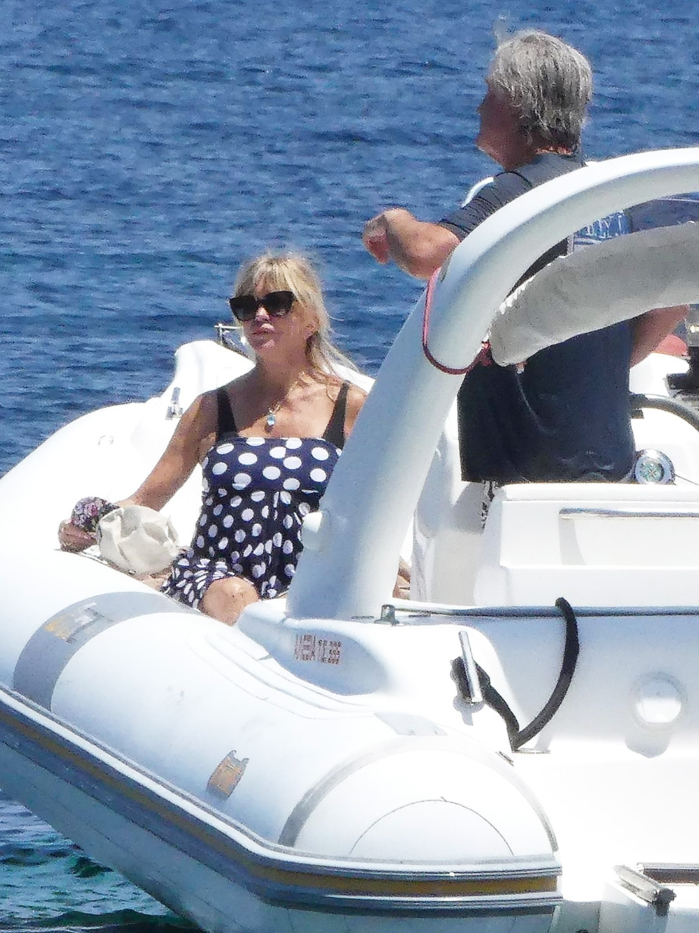 *EXCLUSIVE* Kurt Russell and Goldie Hawn enjoy the Greek summer on Skiathos Island