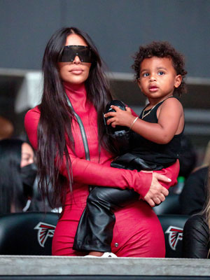 Kim Kardashian & Son Psalm
