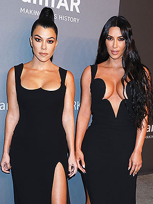 Kim & Kourtney Kardashian