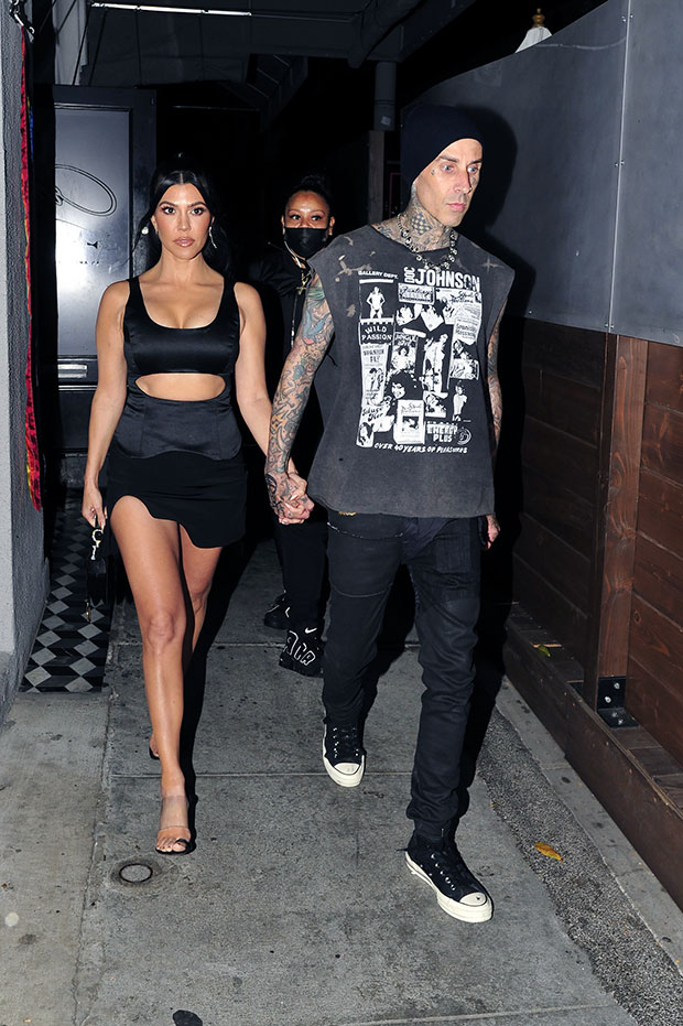 Kourtney Kardashian & Travis Barker