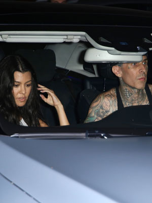 Kourtney Kardashian & Travis Barker