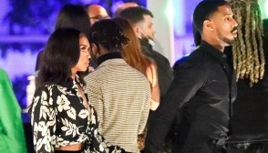 Michael B. Jordan and Lori Harvey.