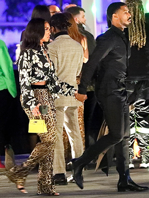 Michael B. Jordan and Lori Harvey.