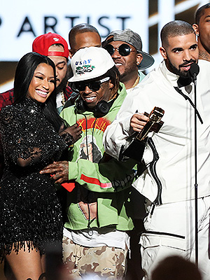 nicki minaj, lil wayne, drake
