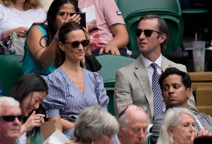 Pippa Middleton and husband James Matthews