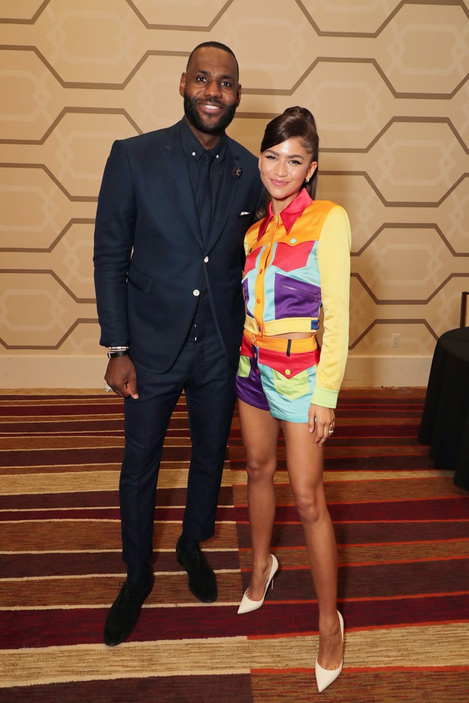 LeBron James & Zendaya