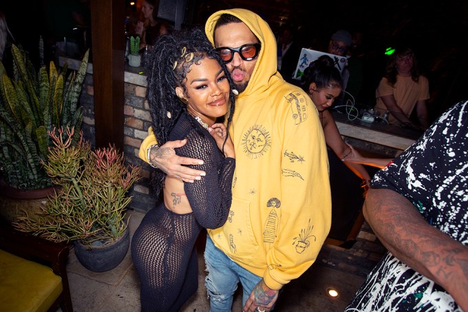 Teyana Taylor and Chris Brown